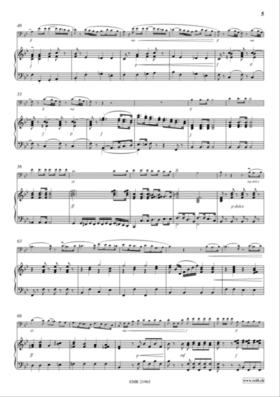 Grande Marche Bassoon Solo scores gallery preview page 5