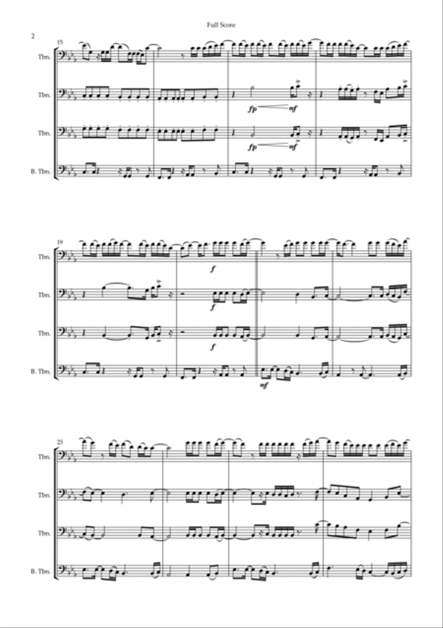Mirrors Brass Ensemble scores gallery preview page 2