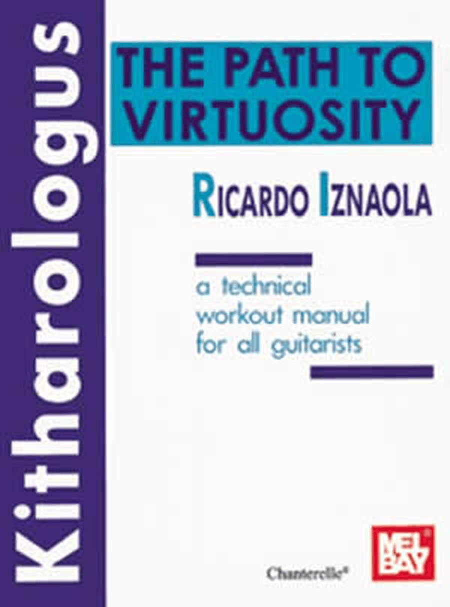 Book cover for Ricardo Iznaola: Kitharologus The Path to Virtuosity