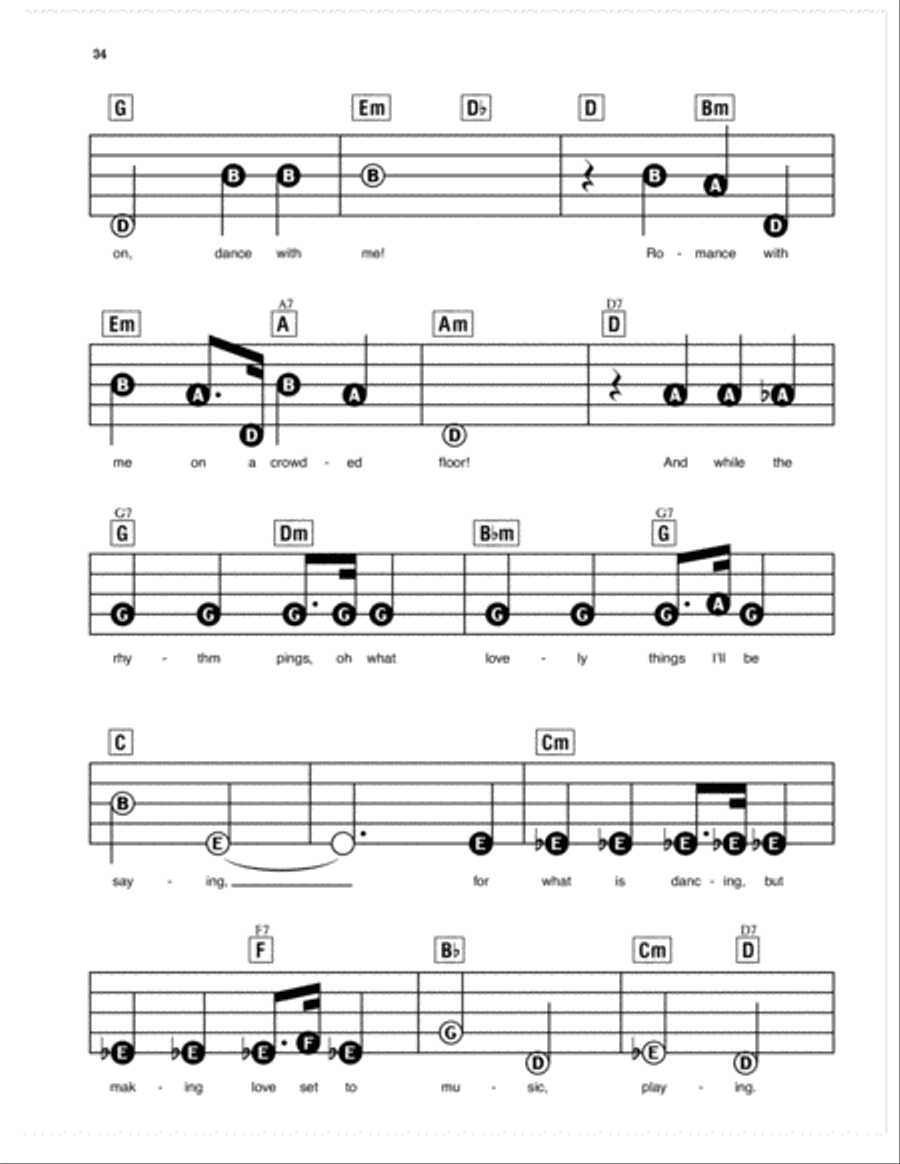 Come Dance With Me Electronic Keyboard scores gallery preview page 2