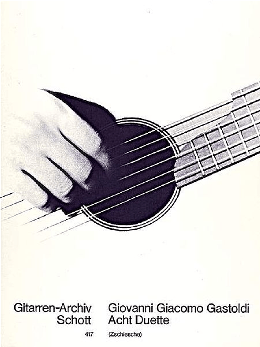 Eight Etudes for Two Guitars Acoustic Guitar scores gallery preview page 1