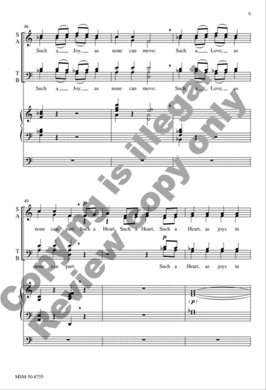 My Faith, My Hope 4-Part scores gallery preview page 20