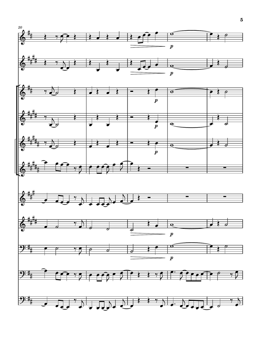 Mary, Did You Know? Small Ensemble scores gallery preview page 5
