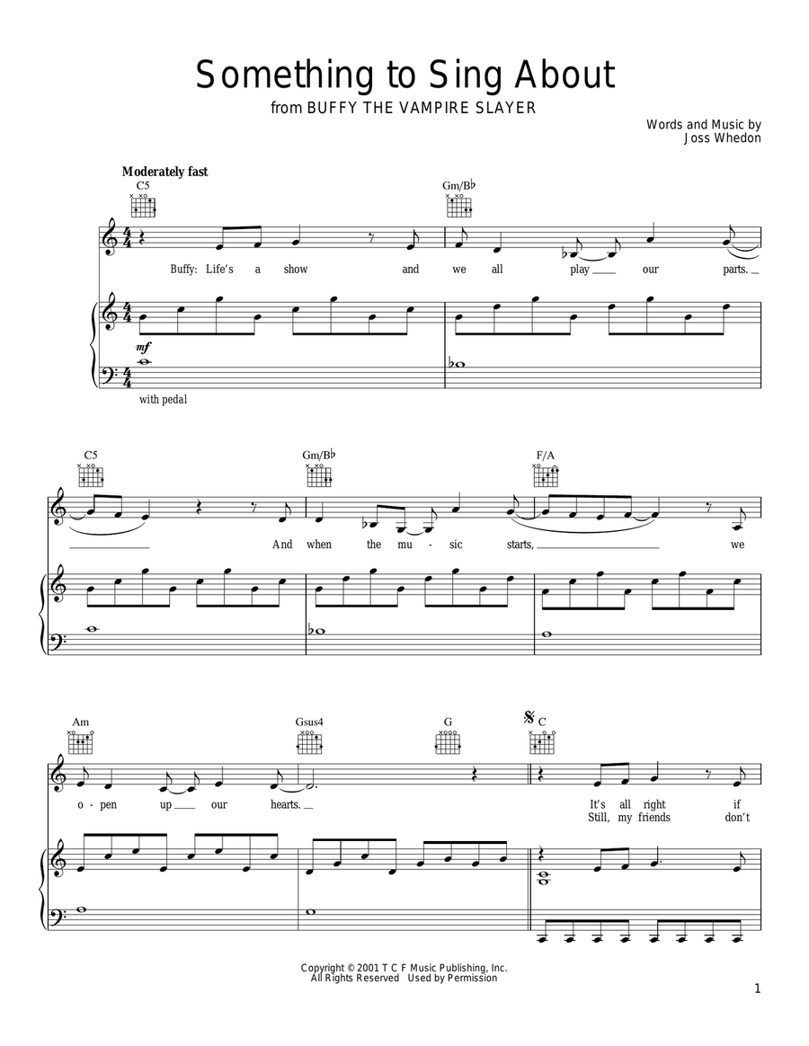 Something To Sing About