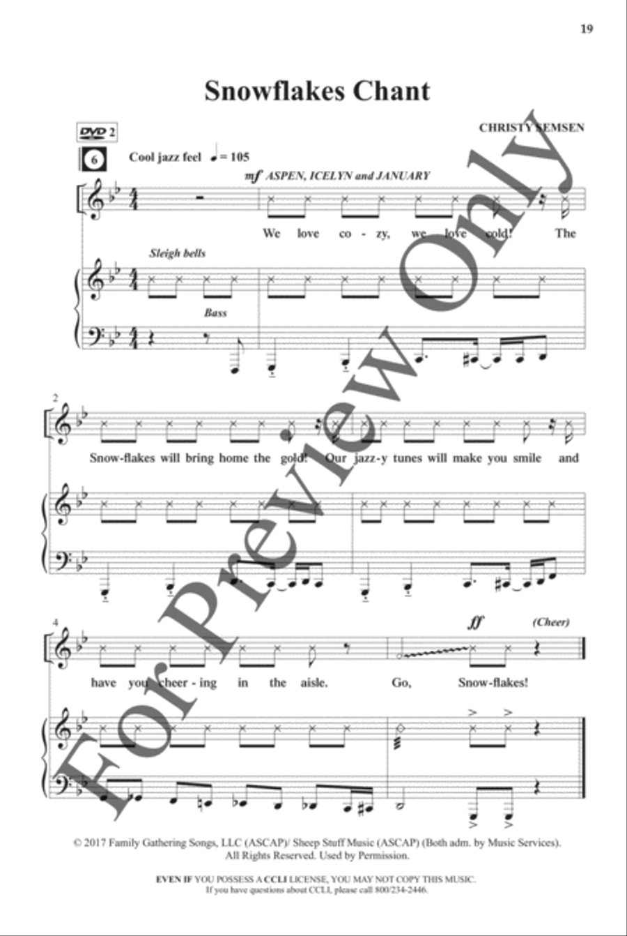 Jingle Bell Beach - Choral Book Choir scores gallery preview page 20
