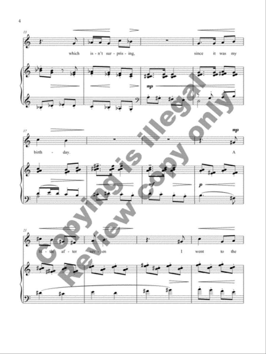 A World Turned Upside Down Mezzo-Soprano Voice scores gallery preview page 23