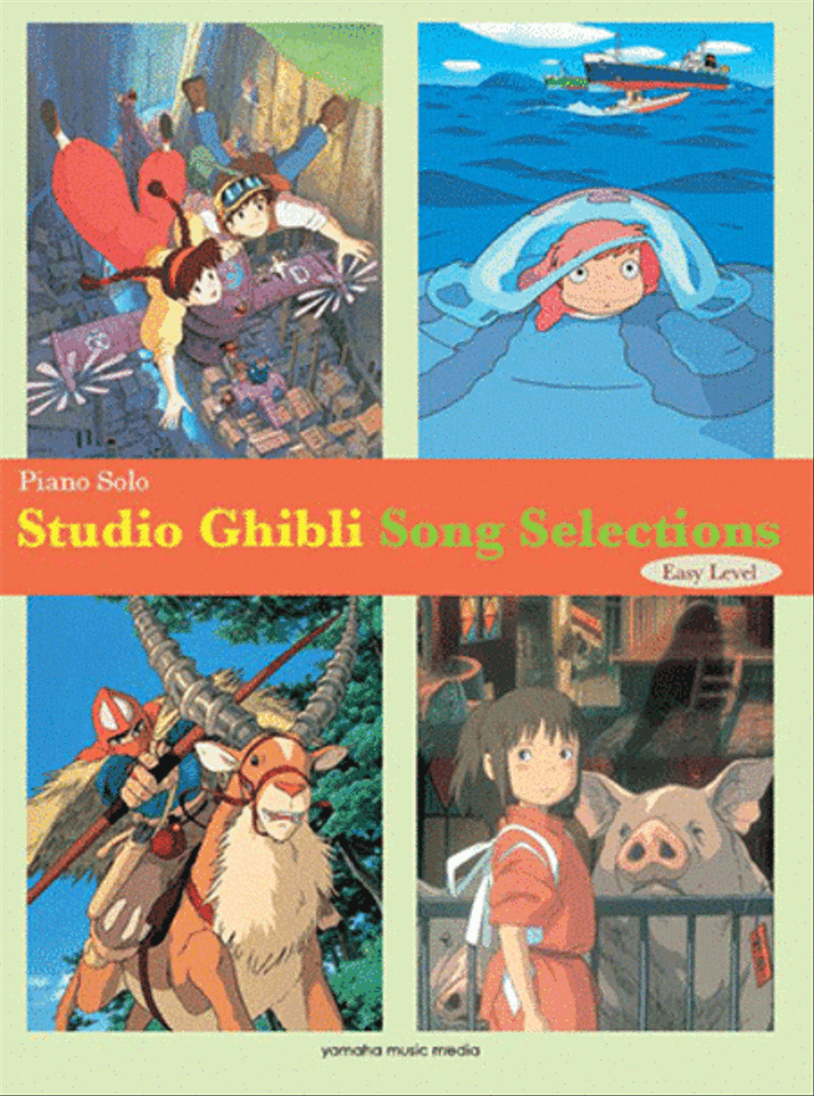 Studio Ghibli Song Selections Easy Level/English Version Voice scores gallery preview page 1