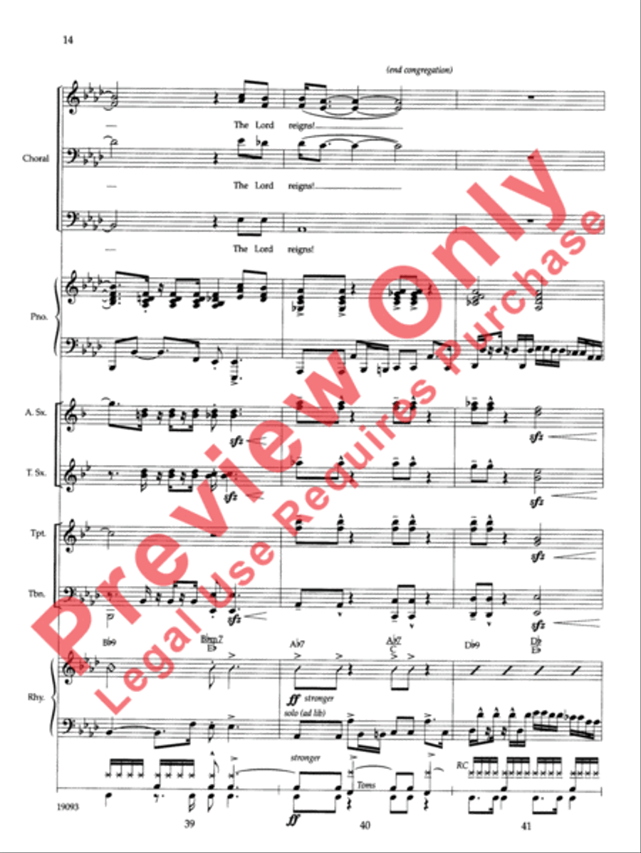 Say It Loud Choir scores gallery preview page 17