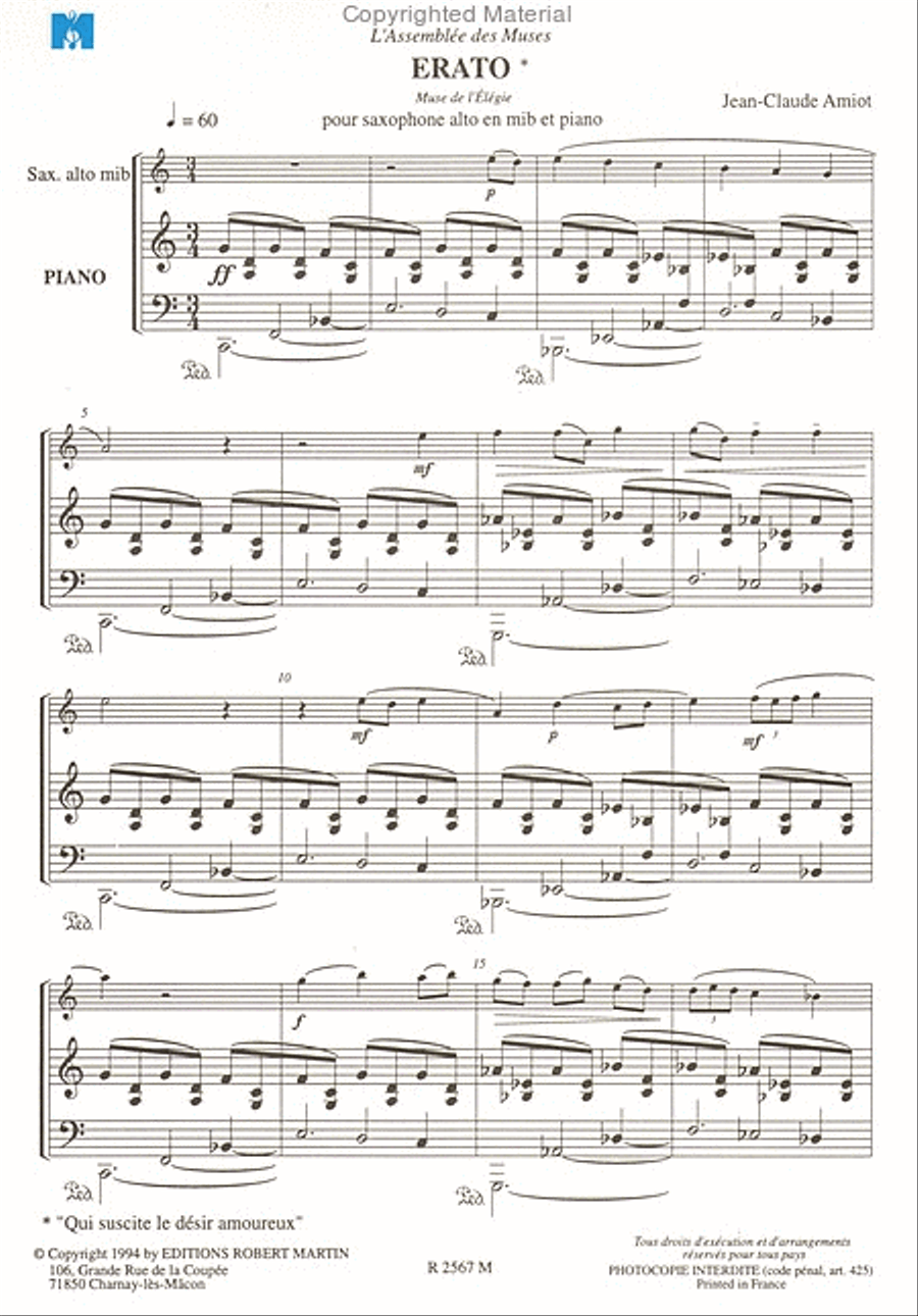 Erato Erato Piano Accompaniment scores gallery preview page 2