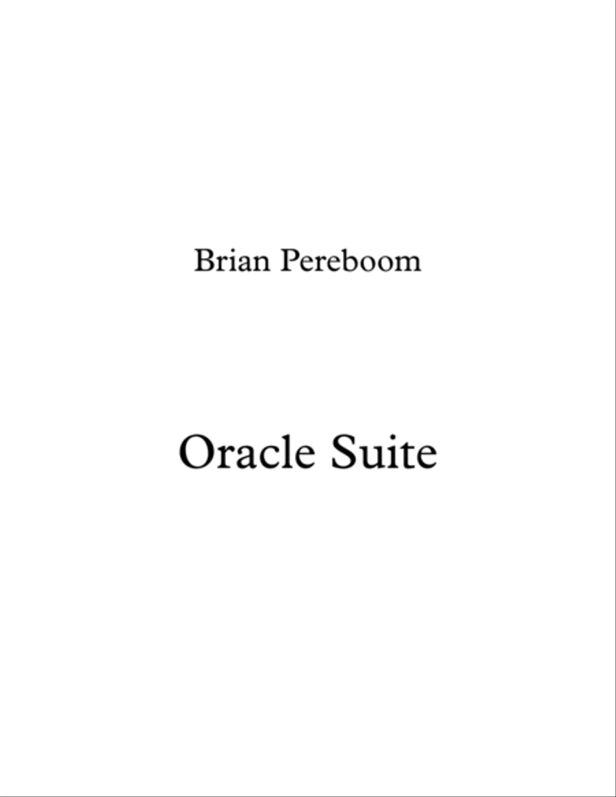 Oracle Suite Oracle Suite Piano Solo scores gallery preview page 1