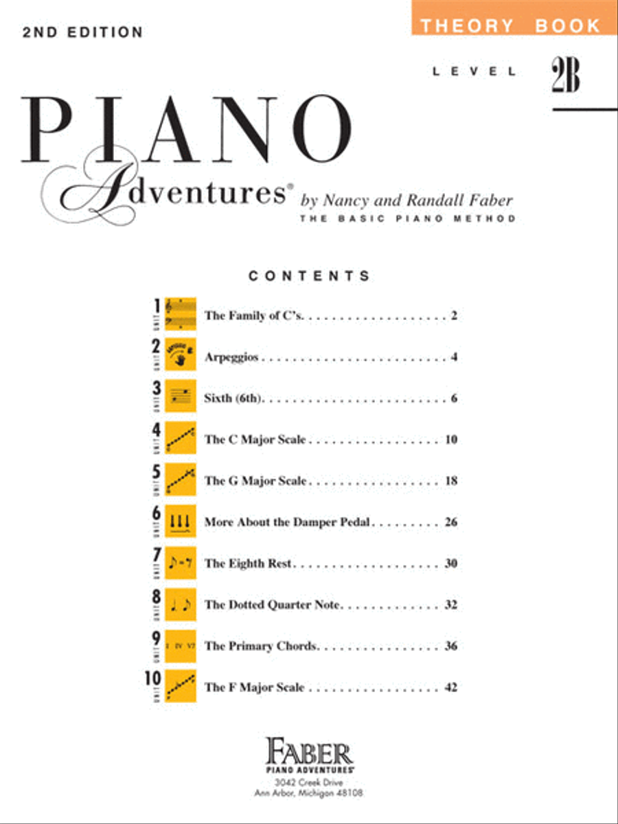Level 2B – Theory Book – 2nd Edition Piano Method scores gallery preview page 2