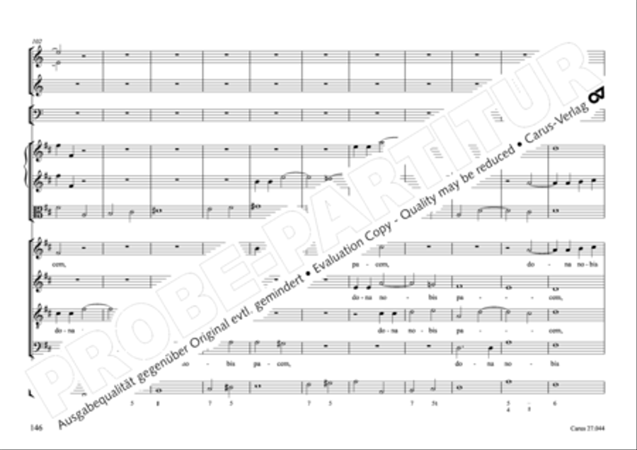Messa per il Santissimo Natale 4-Part scores gallery preview page 137