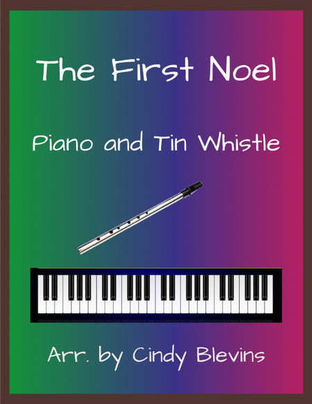 The First Noel, Piano and Tin Whistle (D) image number null