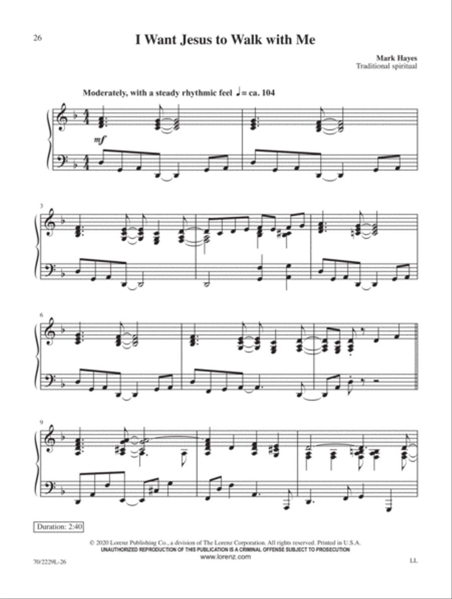 Perfect Postludes Piano Solo scores gallery preview page 8