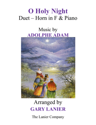 Book cover for O HOLY NIGHT (Duet – Horn in F & Piano with Parts)