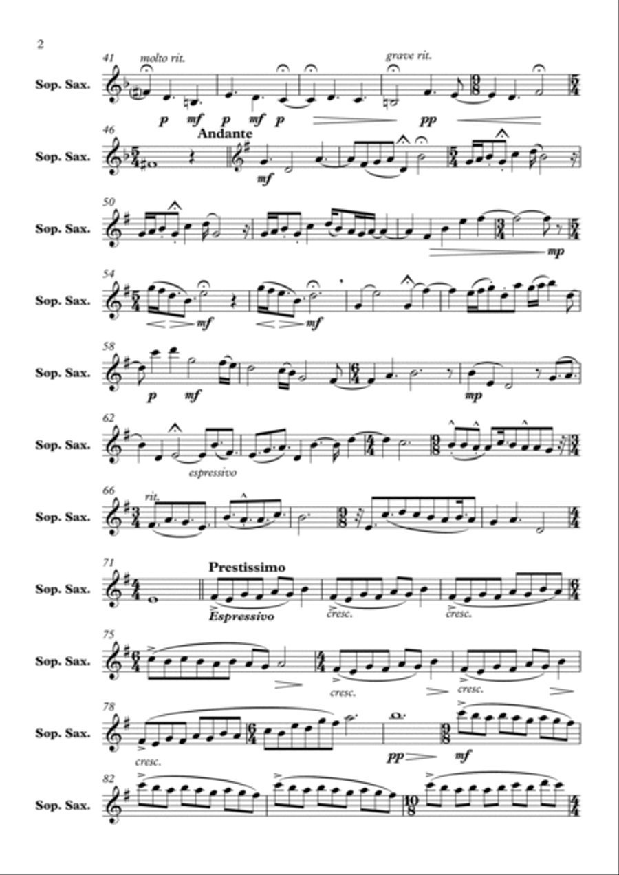 Doubt & Determination (An Epic Sonata of Indeterminacy) Small Ensemble scores gallery preview page 3