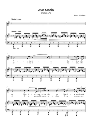 Ave Maria Schubert - Soprano in G