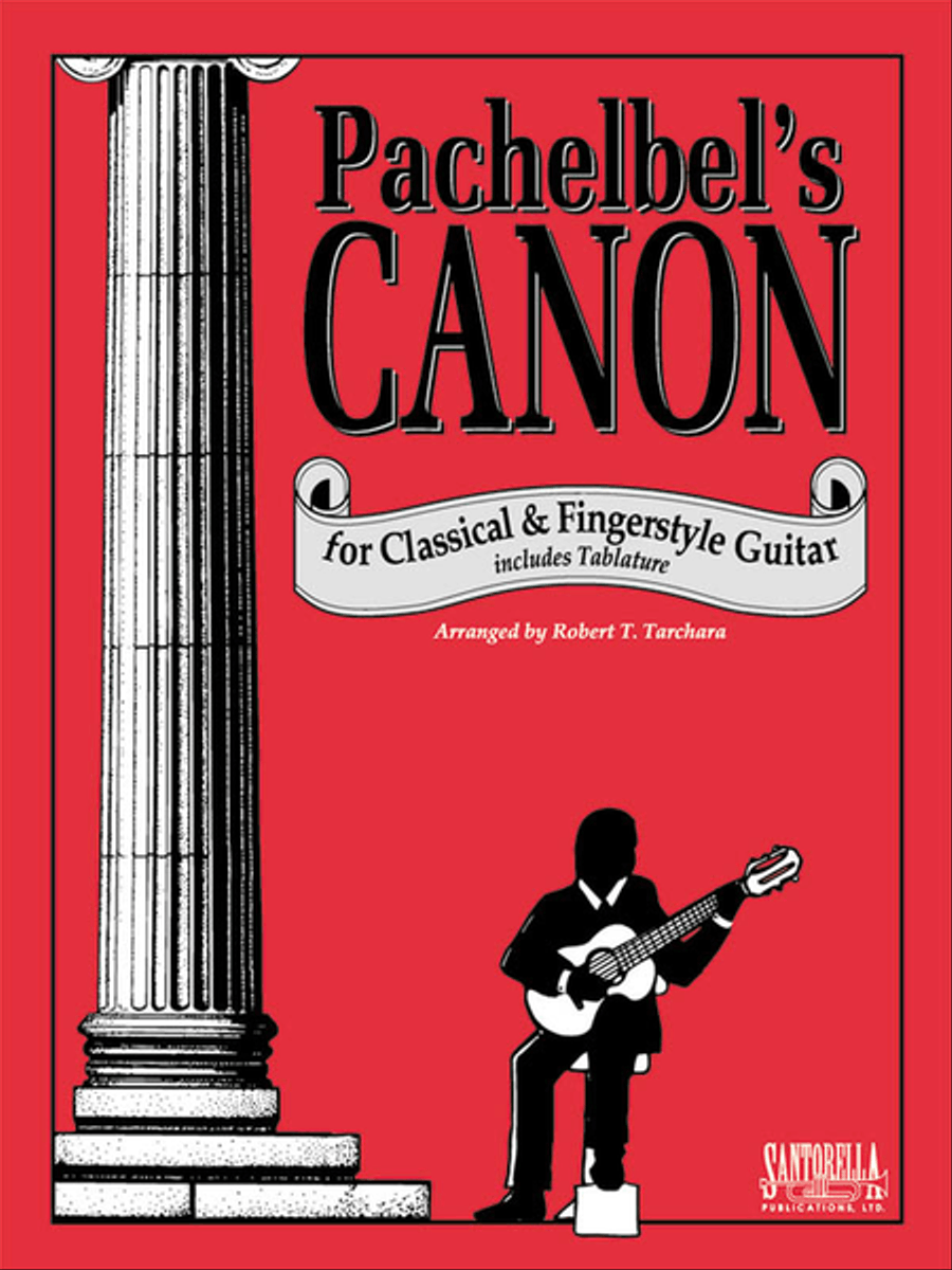 Book cover for Pachelbel's Canon for Fingerstyle Guitar