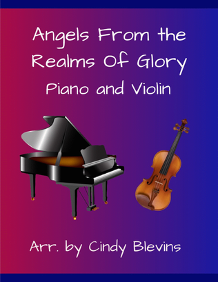 Angels From the Realms of Glory, for Piano and Violin