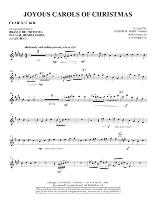 Joyous Carols of Christmas (Consort) - Bb Clarinet