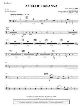 A Celtic Hosanna - Trombone 2