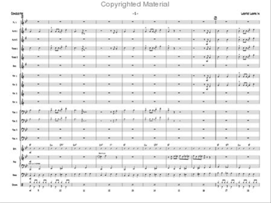 Lester Leaps In Jazz Ensemble scores gallery preview page 3