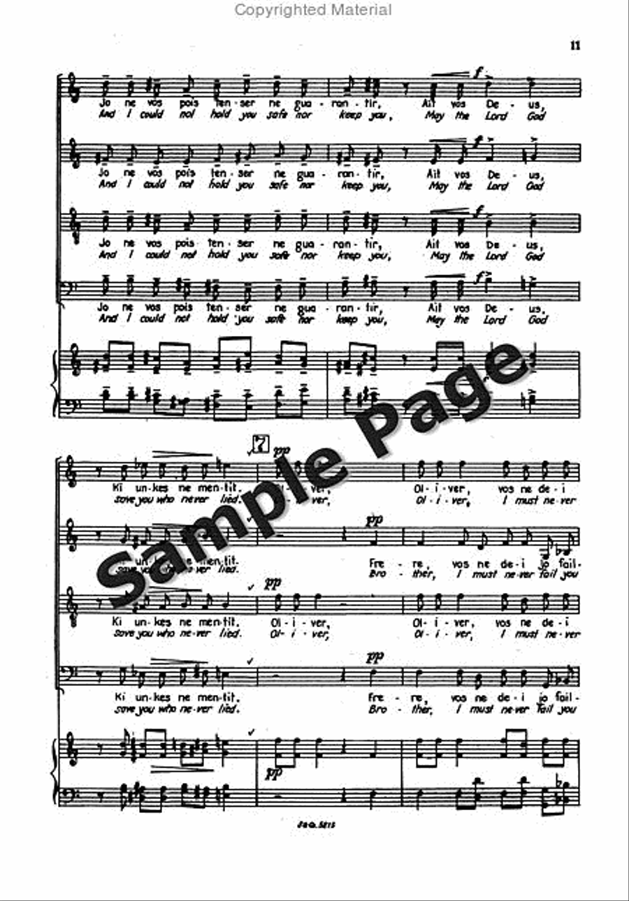 Rollant et Oliver 4-Part scores gallery preview page 12