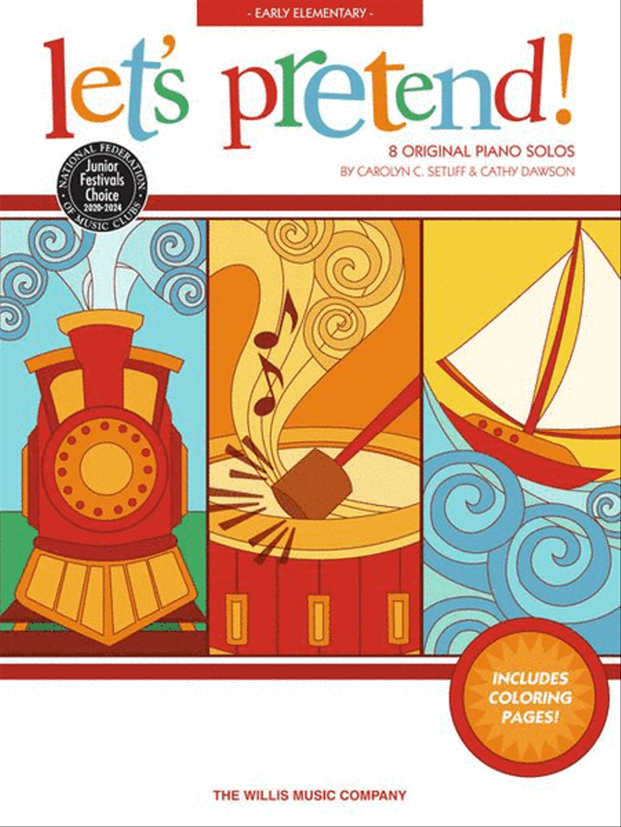 Let's Pretend! Easy Piano scores gallery preview page 2