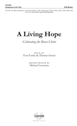Book cover for A Living Hope - Full Score
