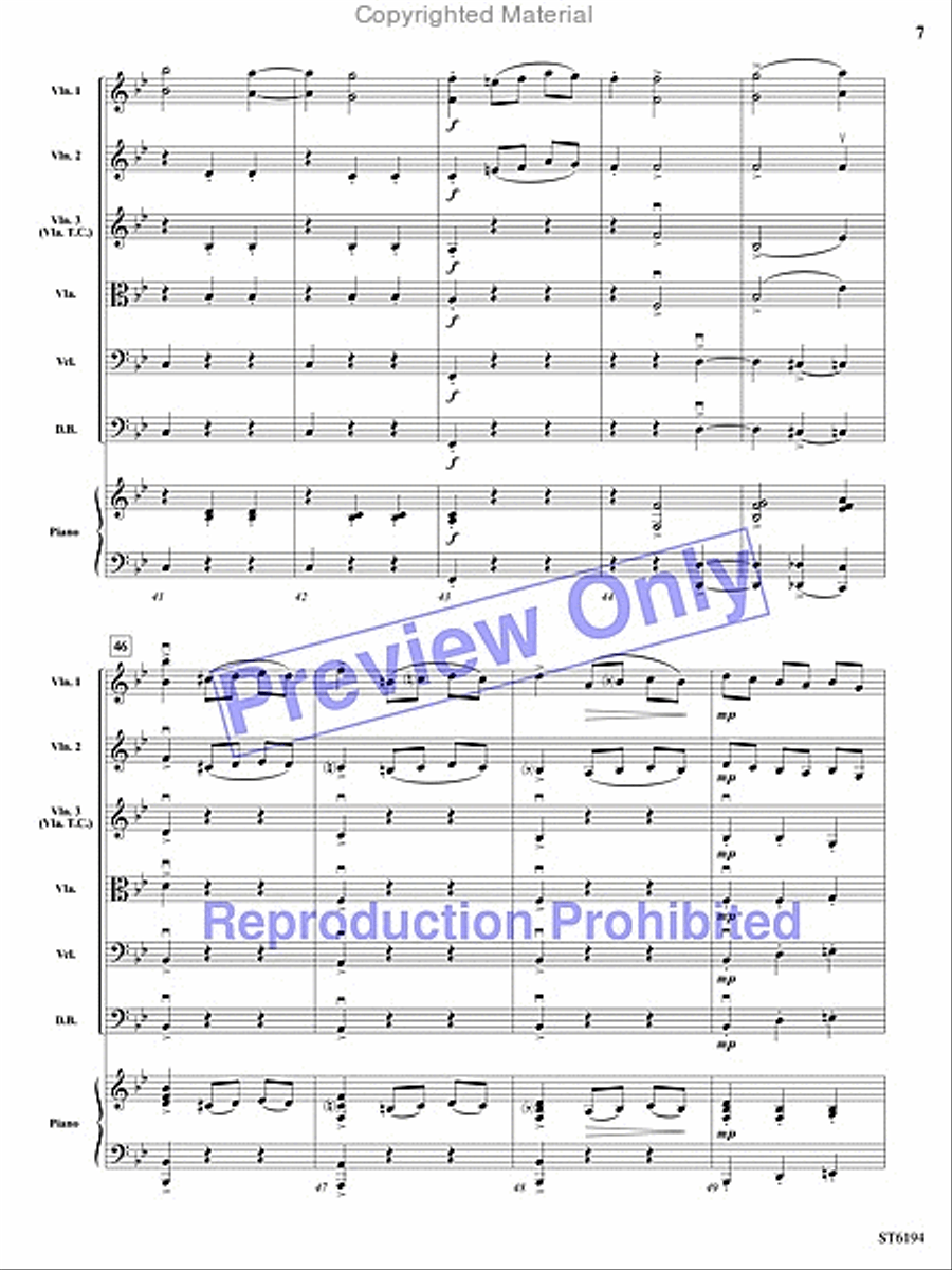 Sleeping Beauty Waltz Sleeping Beauty Waltz String Orchestra scores gallery preview page 6