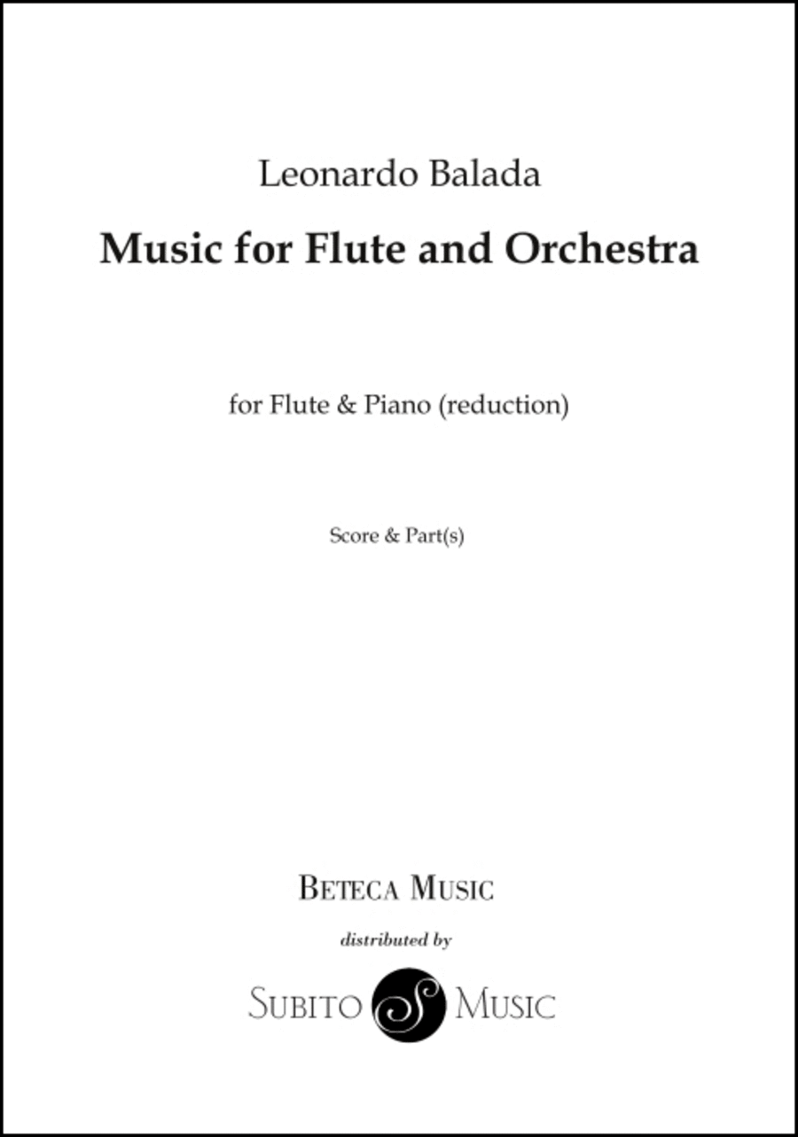 Music for Flute and Orchestra