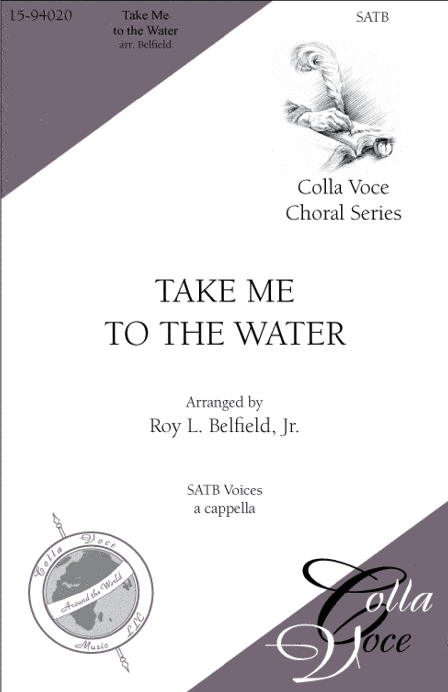 Take Me to the Water 4-Part scores gallery preview page 1