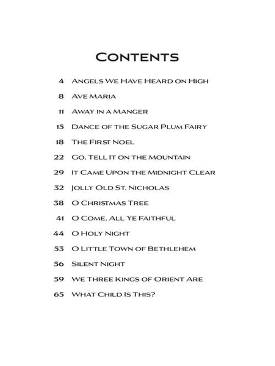 Christmas Songs for Solo Jazz Guitar Electric Guitar scores gallery preview page 3