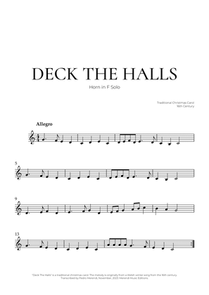 Deck The Halls (French Horn Solo) - Christmas Carol