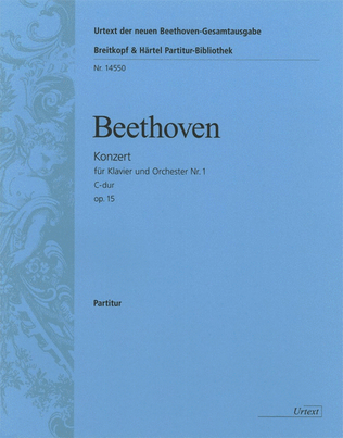 Piano Concerto No. 1 in C major Op. 15