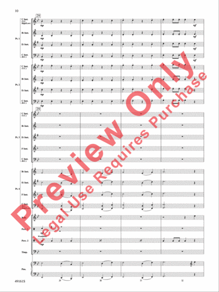 Great Beginnings Great Beginnings Concert Band scores gallery preview page 11
