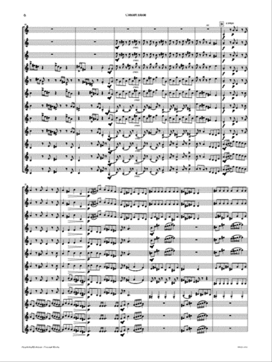 Concert Etude Small Ensemble scores gallery preview page 5