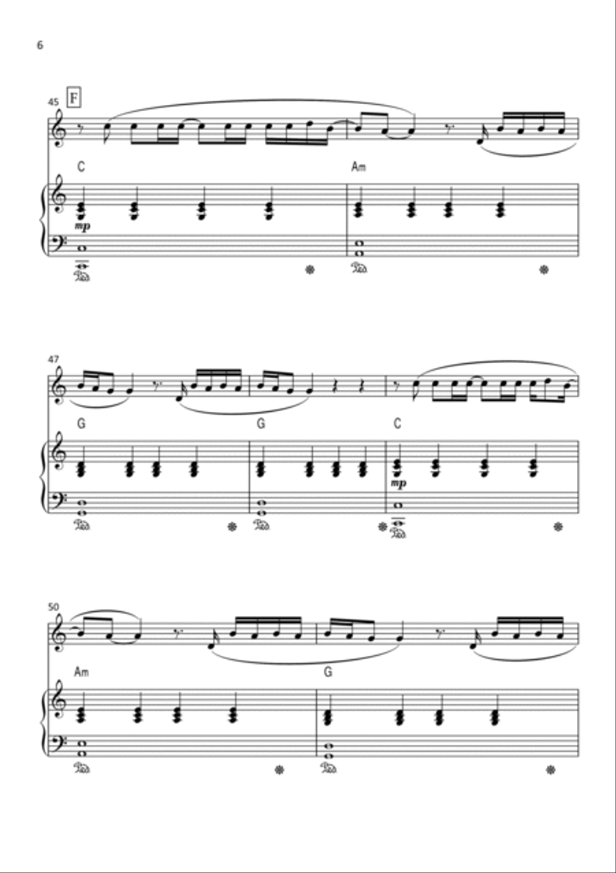 Sign Of The Times Sign Of The Times Flute Solo scores gallery preview page 6