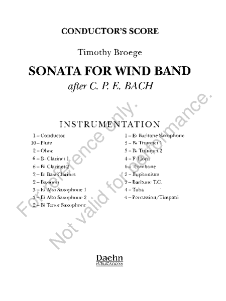 Sonata for Wind Band image number null
