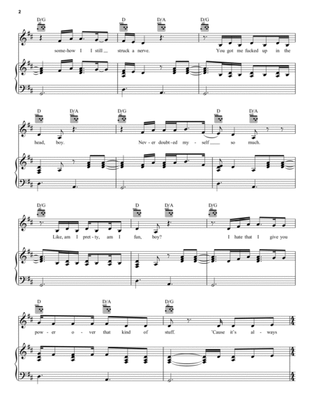 1 step forward, 3 steps back sheet music for ukulele (PDF)