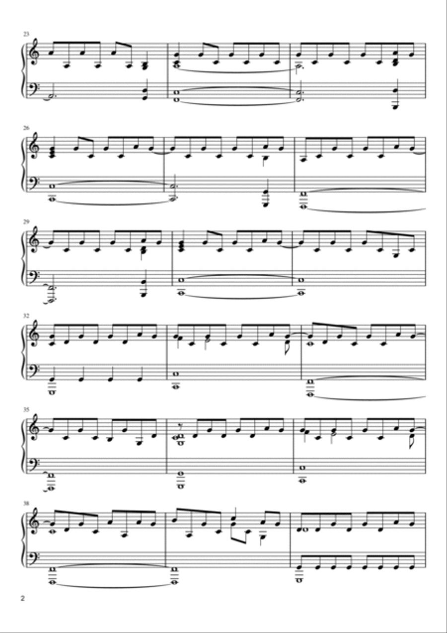 Epiphany Piano Solo scores gallery preview page 2