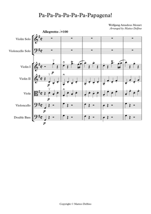 Book cover for Pa-Pa-Pa-Pa-Pa-Pa-Papagena! (String Orchestra)