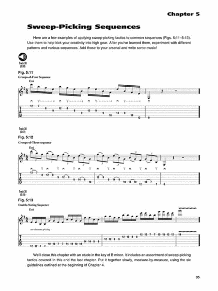 Shred Guitar Guitar Tablature scores gallery preview page 5