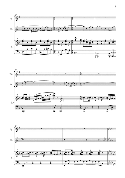 For The First Time In Forever by Robert Lopez Small Ensemble - Digital Sheet Music