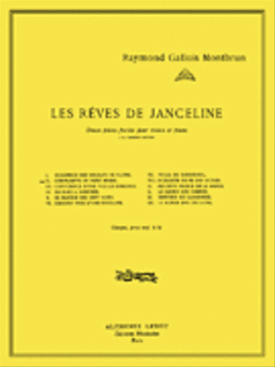 Janceline's Dreams - 2. Complainte du Petit Bossu Violin Solo scores gallery preview page 1