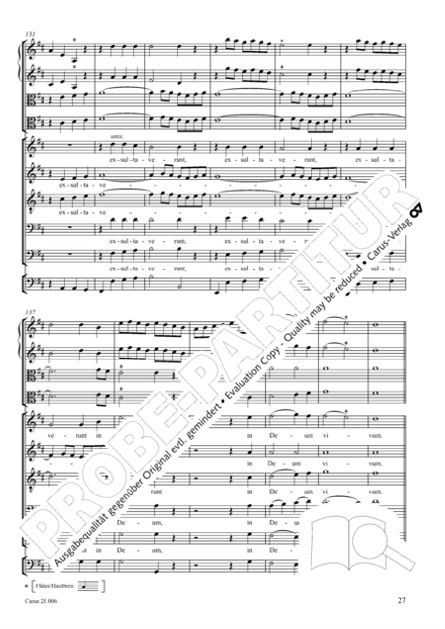 Quam dilecta tabernacula Men's Choir scores gallery preview page 28