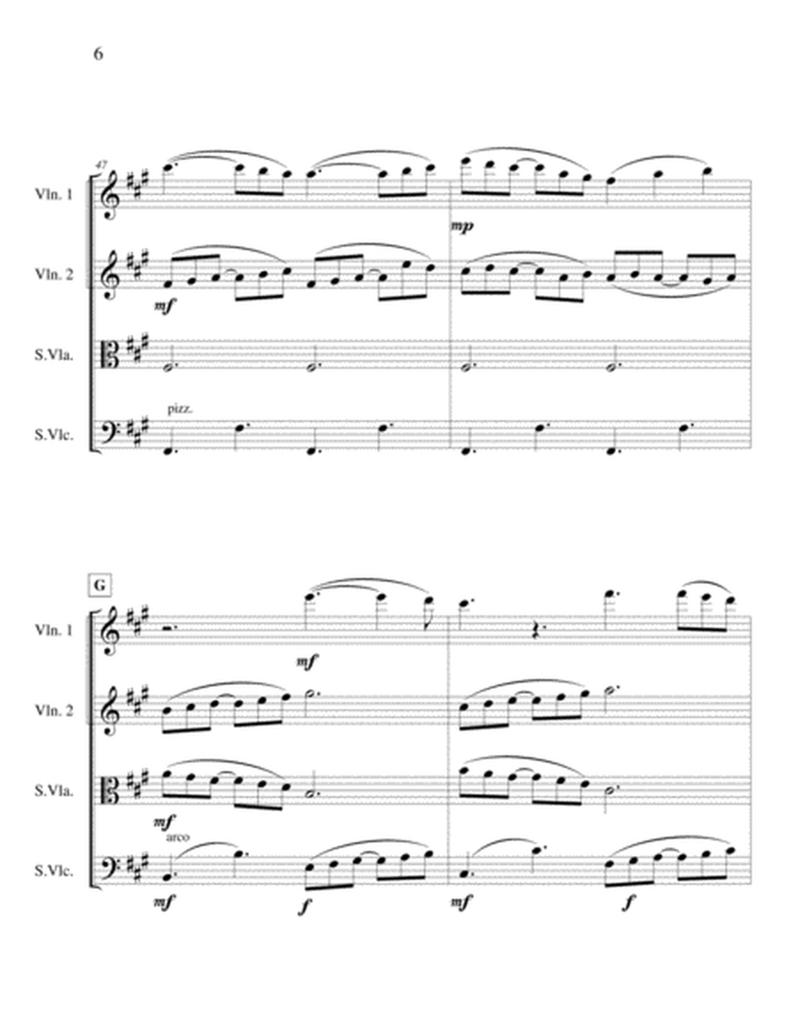 Getsemani For String Quartet