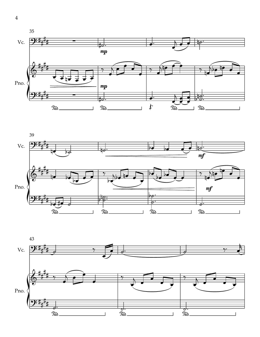 Cavatina Cavatina Piano scores gallery preview page 4