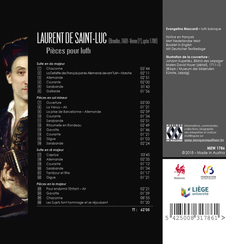 Saint-Luc: Pieces for Lute