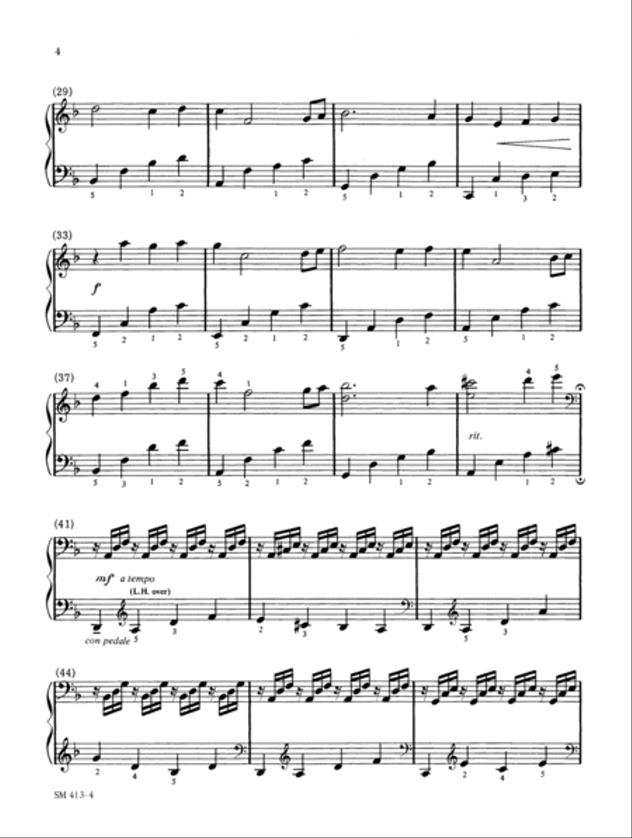 Fantasia Fantasia Piano Solo scores gallery preview page 4
